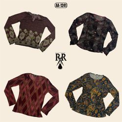 Y2K Grunge Full Sleeve Tops (AA-1241)