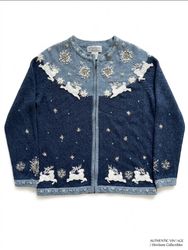 Vintage Novelty knits / Christmas Mix Embroidered ..