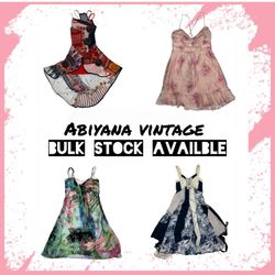 Y2K Fairy Dresses - Vintage 90s Boho Patchwork & F..