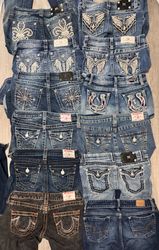 Miss me true religion rock revival skinny jeans