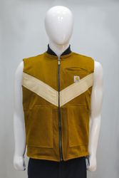 CR2259 UPCYCLED CARHARTT V-PANEL UTILITY VEST