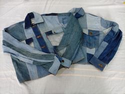CR10702 Upcycled Levi’s Cropped Jackets