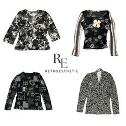 Y2K Nature Vibe Girl Full Sleeve Top RE-3756