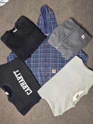 Premium Carhartt Authentic Heavyweight Zipper & Sw..