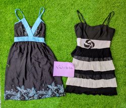 (VW-1036) Vintage & Y2K Sequined, Fringe & Tiered ..