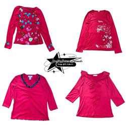 Y2k Nature Vibe Girl Full Sleeve Top B2F-262