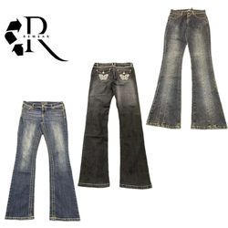 Y2K Paris Hilton Girl Denim Jeans RW-2464