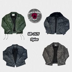 Y2K leather jackets WR-2475