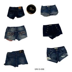 Women’s Y2K Denim Shorts – Classic Vintage Fit. (G..