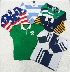 Maillot de rugby sponsorisé