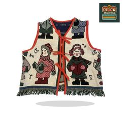 A/W Upcycled Tapestry Vest