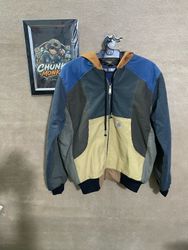 Upcycled Carhartt hooded jacket 🐒