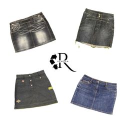 Gonne di jeans mini Y2K RW-2683