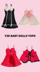Premium Y2K Baby Dolls Tops #210826