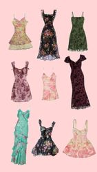 Y2K Fairy Floral Dresses - (06/08)