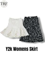 YW-018 y2k mesh skirt