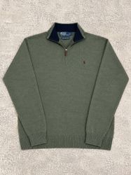 Ralph Lauren 1/4 Zip Sweaters - [TS-0830]