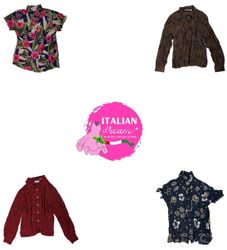100 % Silk printed button down shirts