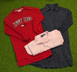 7114 - Ralph Lauren and Tommy Hilfiger Mini Dress
