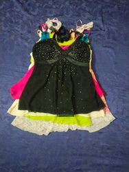 Mixed Bundle of Women's Vintage Tops, Camis & Tuni..