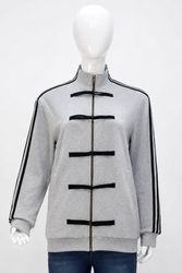 CR2216 Upcycled Toggle Zip Track Jackets