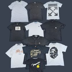 Premium & Vintage Brands polo and tees 50pcs