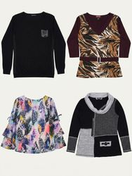 Y2k full sleep tops 17 pcs