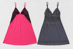 Jersey slip dresses