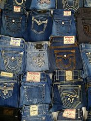 Authentic branded flares jeans