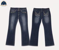Retro flare denim