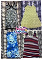 Y2K Vintage Printed Slip Dress & Tank Bundle | VR-..