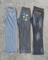 ***Y2K Urban Baggy Denim