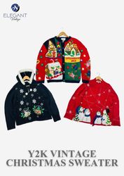 Y2K Vintage Christmas Sweaters - EV0036
