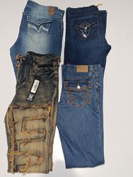 Y2K Bell Bottom Jeans RV # 1855