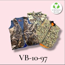 Realtree Camo Men’s Vest Wholesale Bundle – Assort..