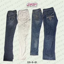 Rock Revival Mixed Jeans (DS-8-81)