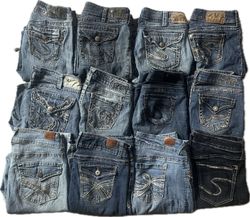 SILVER , WALLFLOWER JEANS (ID 1462)