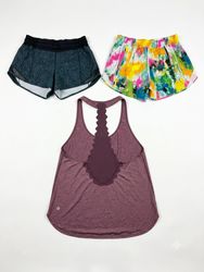 Lululemon Shorts And Tops