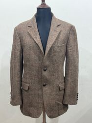 Harris Tweed Mens Hand Woven Premium Wool Blazers/..