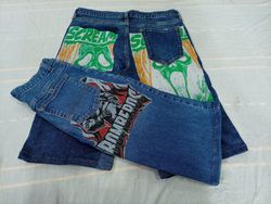 CR10688 Upcycled Printed Shorts