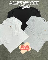 🔴 Carhartt Long Sleeve T-Shirts - (19/09)