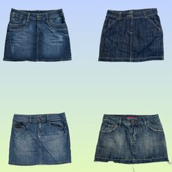 004 La Redoute LTB Denim Mini-Jupes