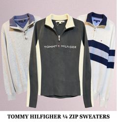 Tommy Hilfiger Premium 1/4 Zip Sweaters