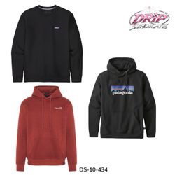 Patagonia Sweatshirts and Hoodies Lot (DS-10-434)
