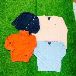 Ralph Lauren kids sweaters (2-8 yrs)