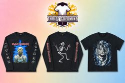 Vintage Music printed band T Shirt Y2K Graphic pri..