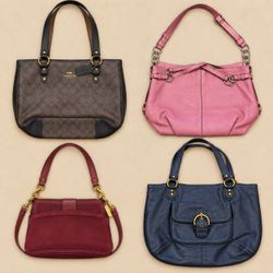 Y2k Timeless Coach Leather Bags