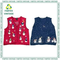 Fv-3003 Novelty Christmas Knitted Vests Lot