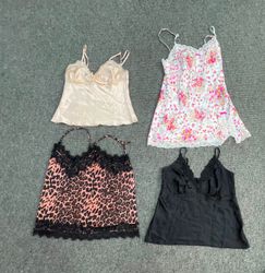 Y2K lace Camisole Tops - (06/08)