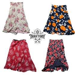 Y2K Forest Vibe Printed Maxi Skirt TY-138